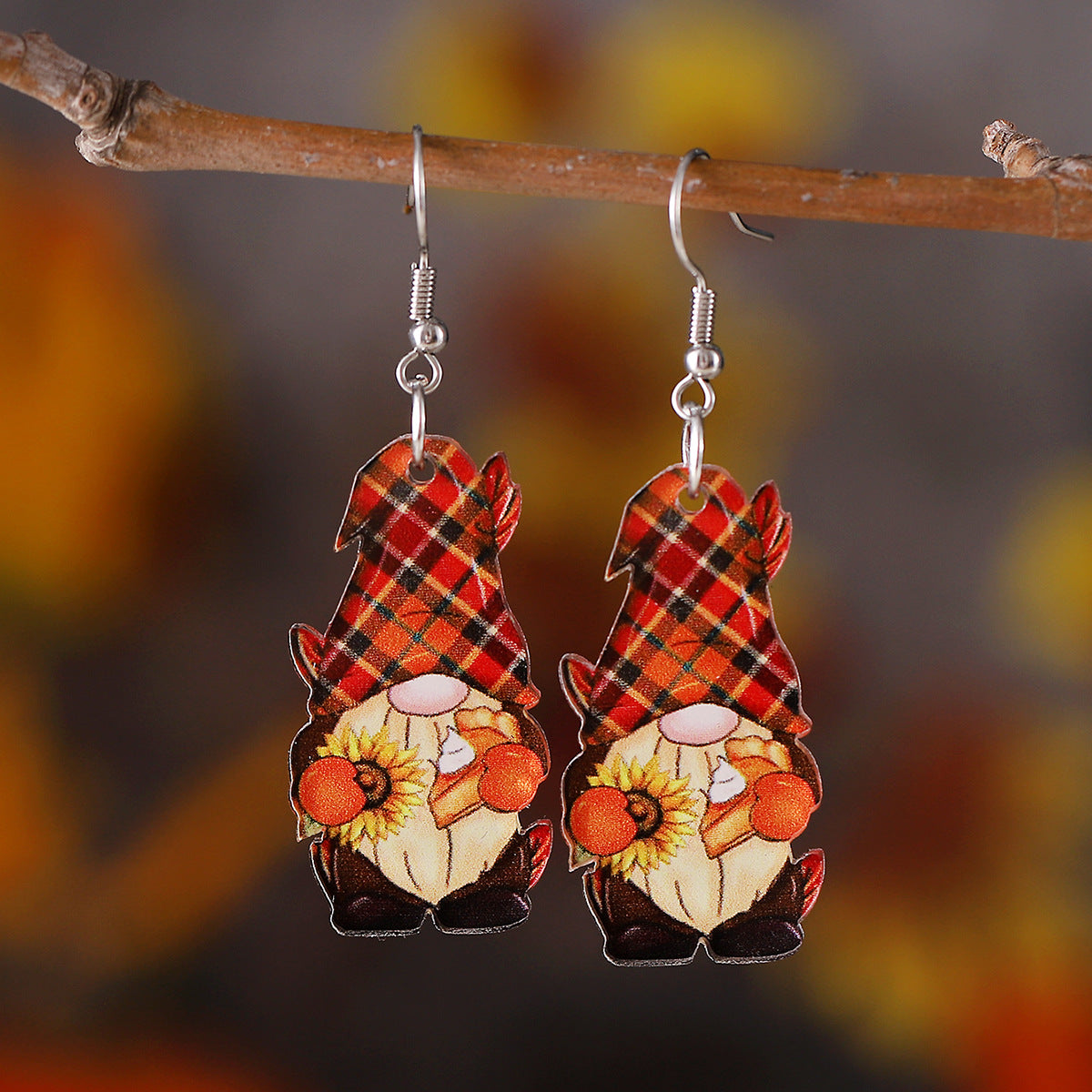 Wholesale Thanksgiving Harvest Festival Acrylic Earrings